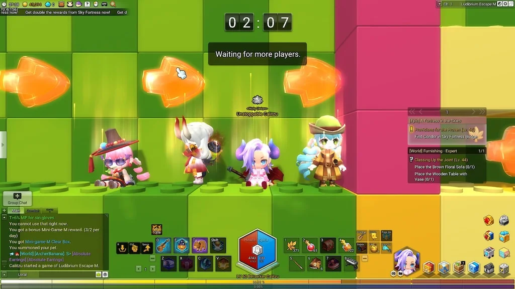 MapleStory M gameplay featured in the MMOFinder editorial