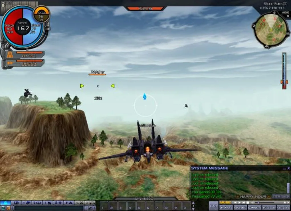 ACE Online gameplay featured in the MMOFinder editorial