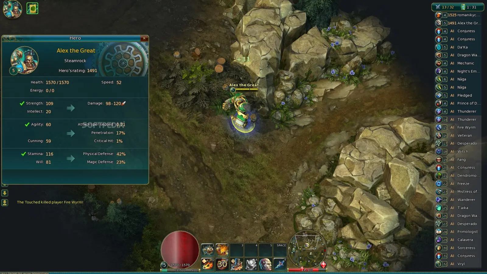 Aida Arenas gameplay screenshot 2