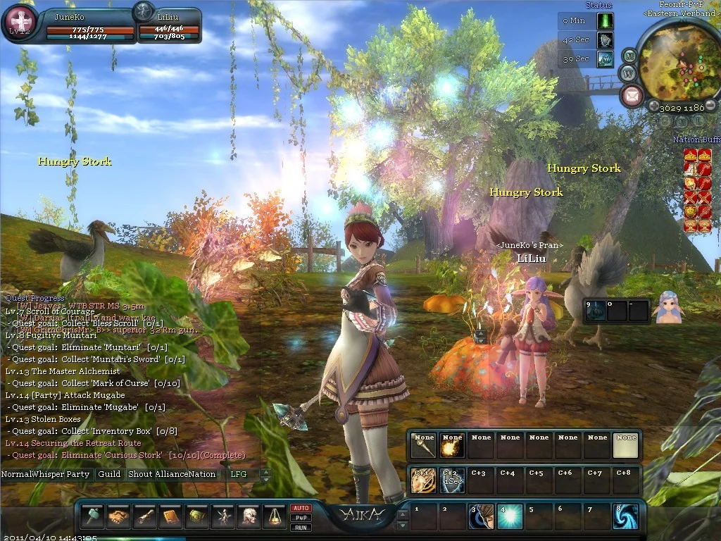AIKA Online gameplay screenshot 2