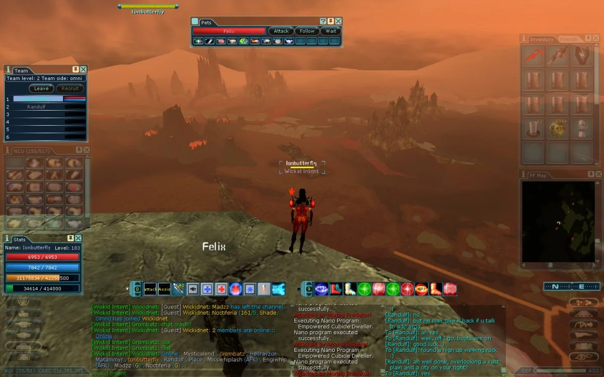 Anarchy Online gameplay featured in the MMOFinder editorial