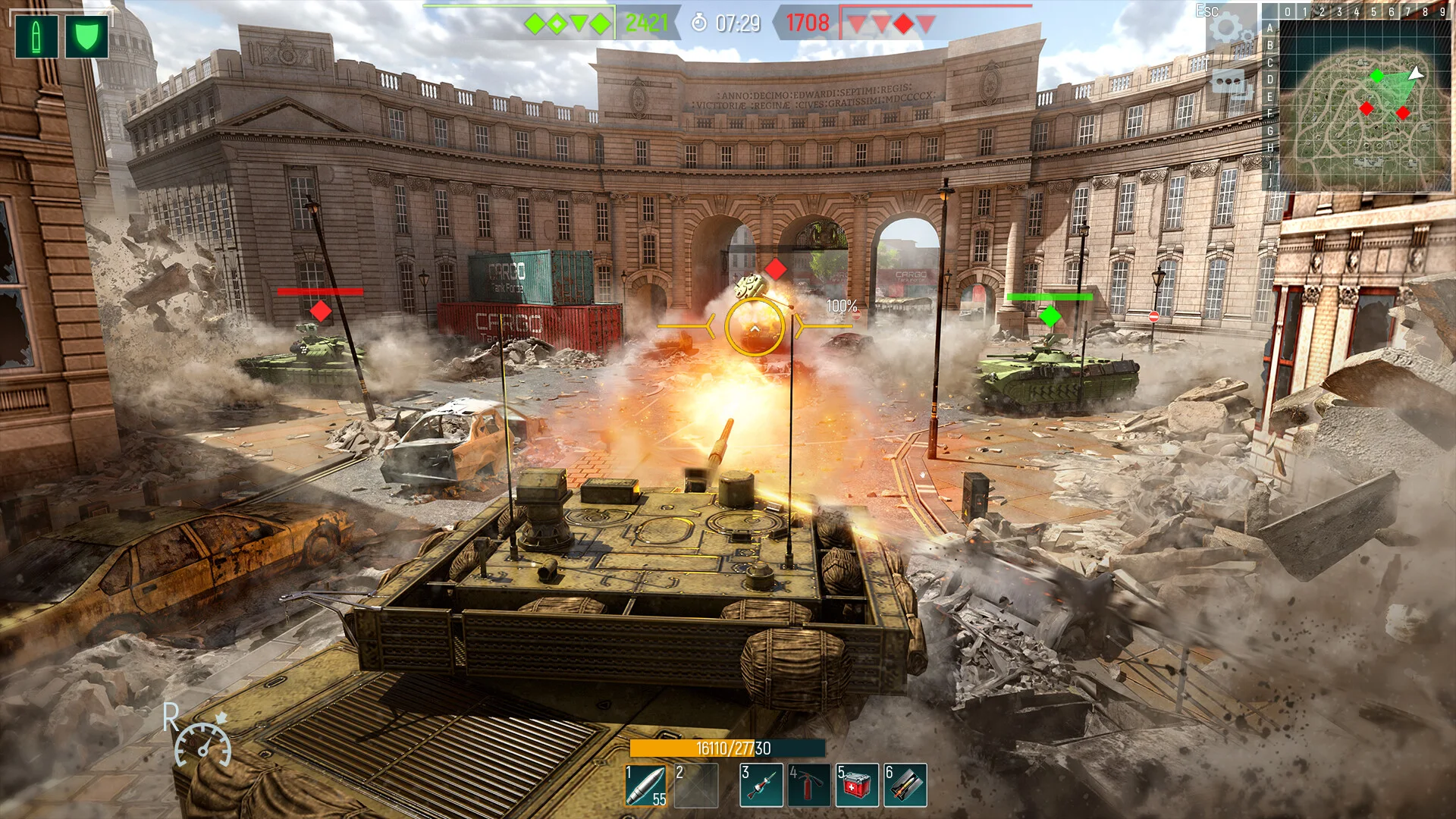 Battleline: Steel Warfare gameplay screenshot 2