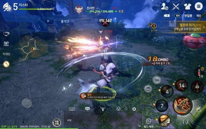 Blade & Soul Revolution gameplay featured in the MMOFinder editorial