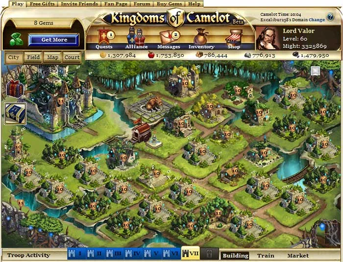 Call of Camelot gameplay screenshot 2