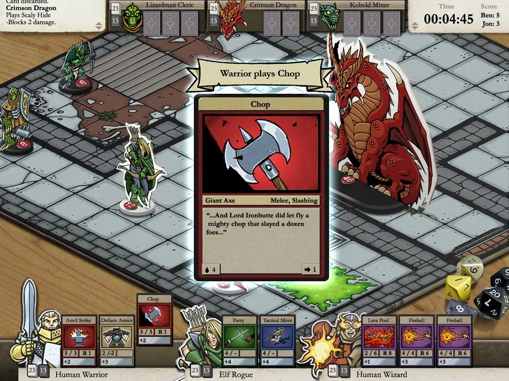 Card Hunter gameplay screenshot 2
