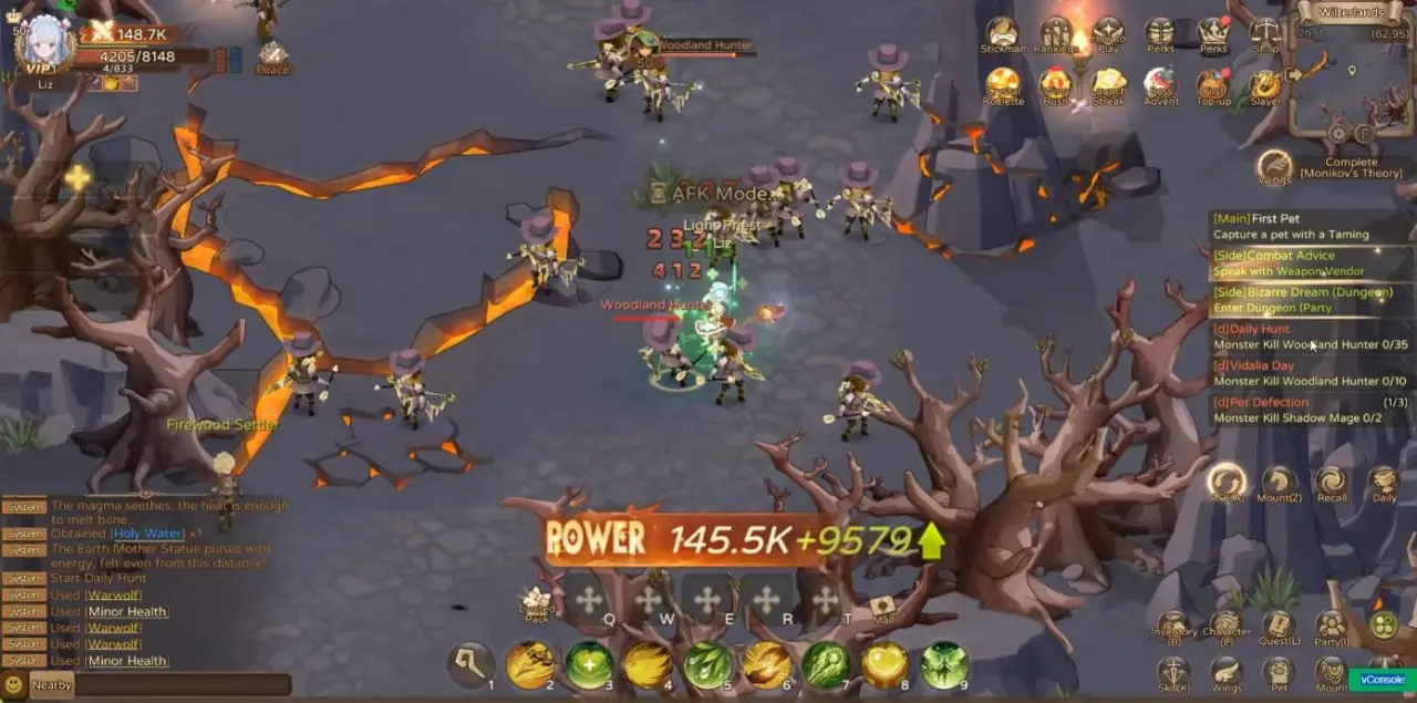 Crystal Saga: Nova gameplay screenshot 2
