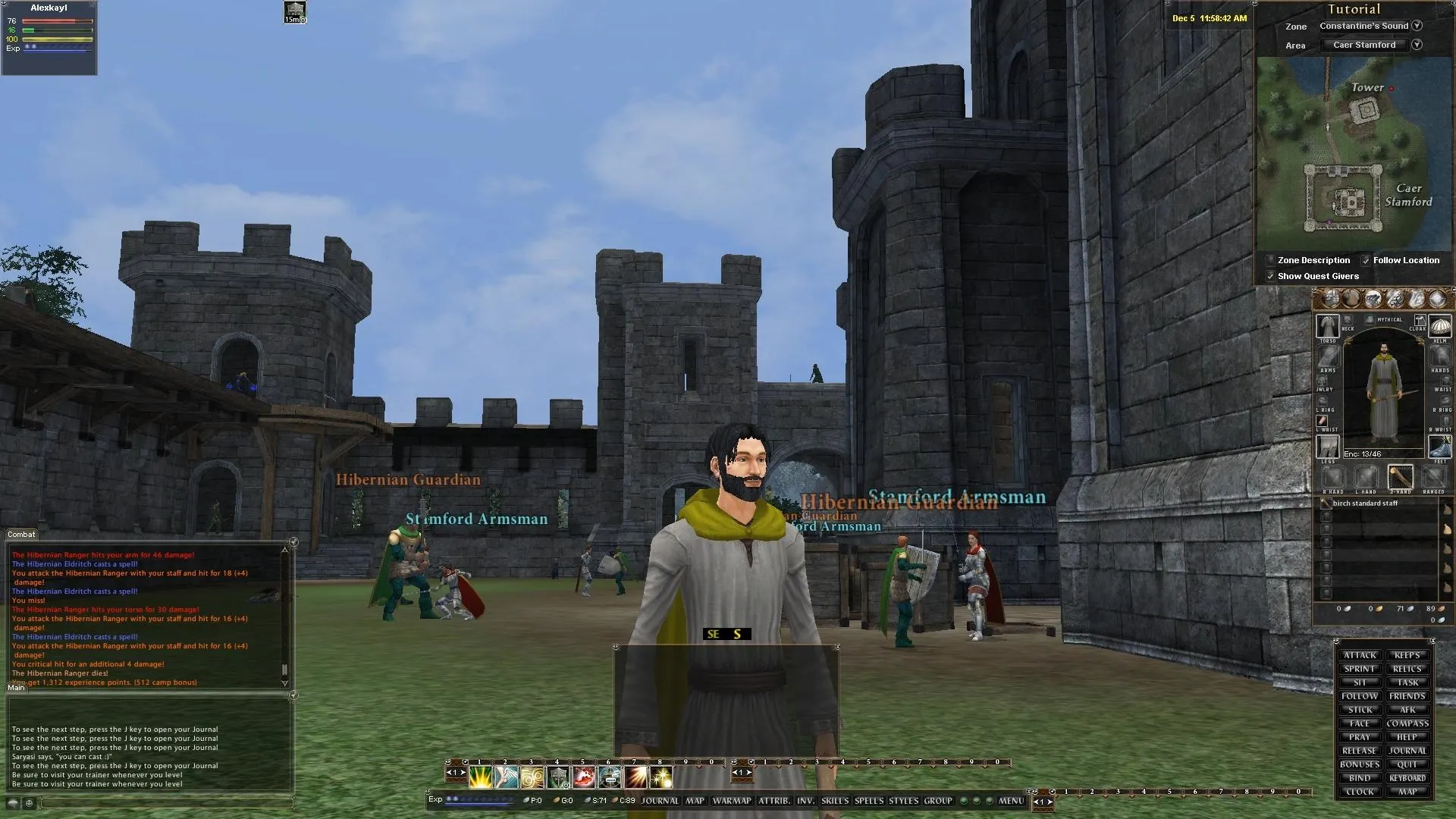 Dark Age of Camelot gameplay screenshot 2