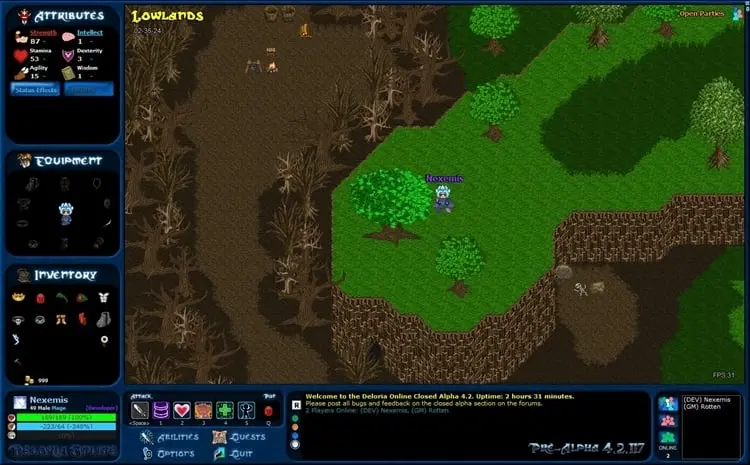 Deloria Online gameplay screenshot 2