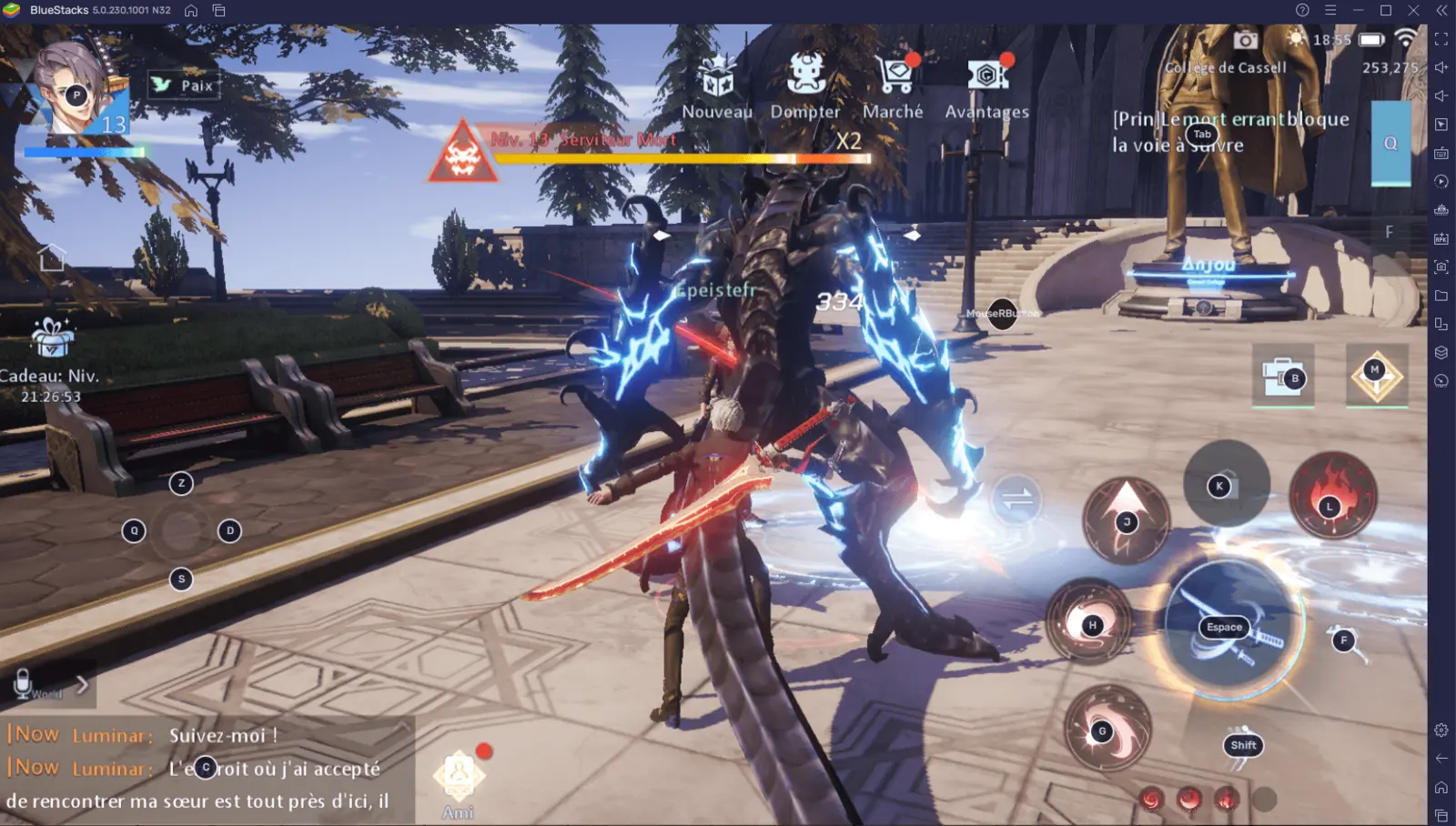 Dragon Raja gameplay screenshot 2