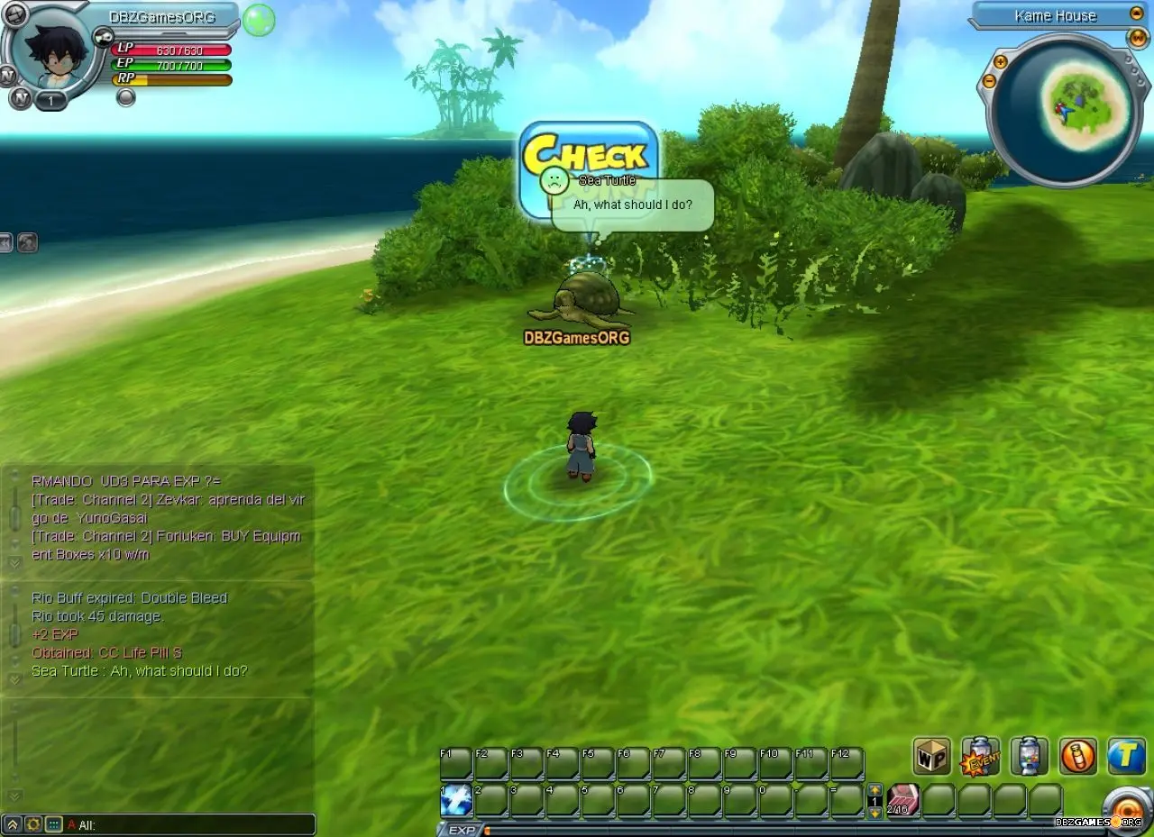 Dragonball Universe:MMO gameplay screenshot 2