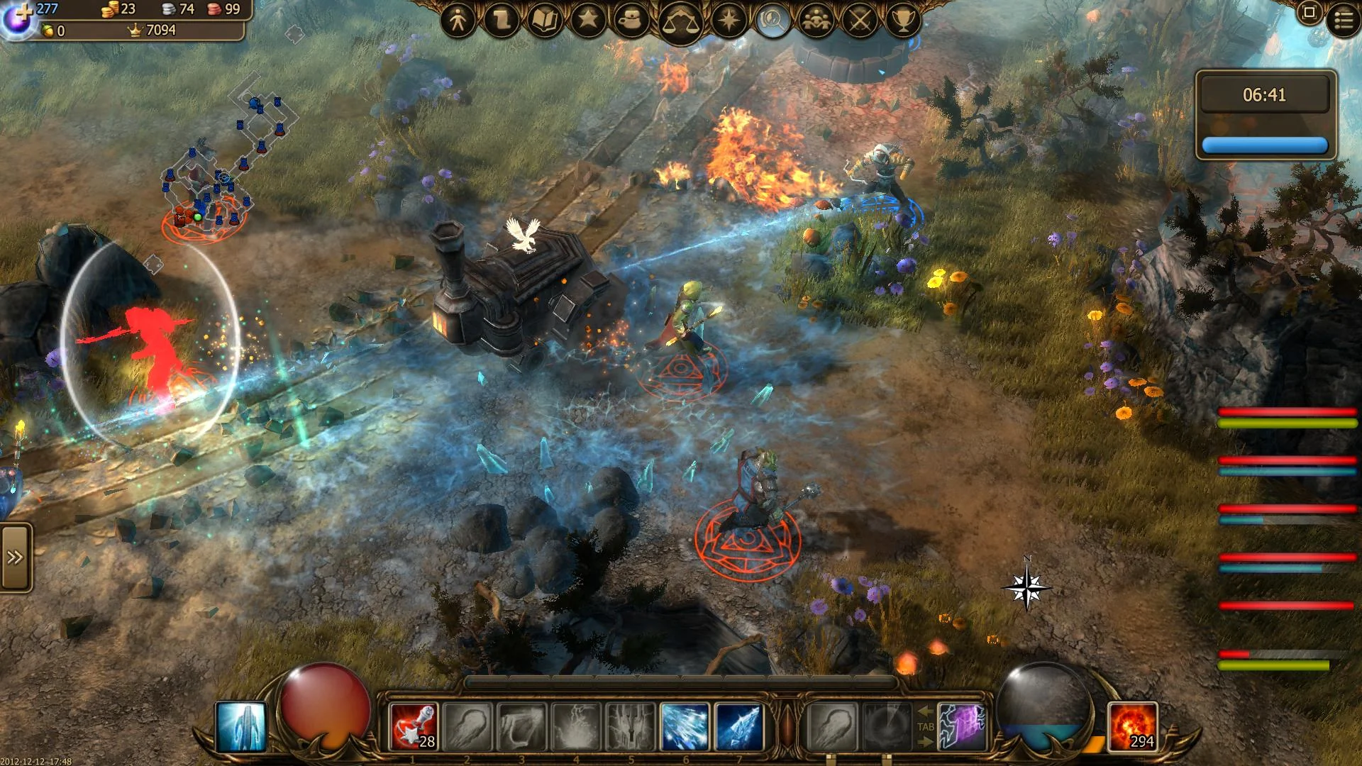Drakensang Online gameplay screenshot 2