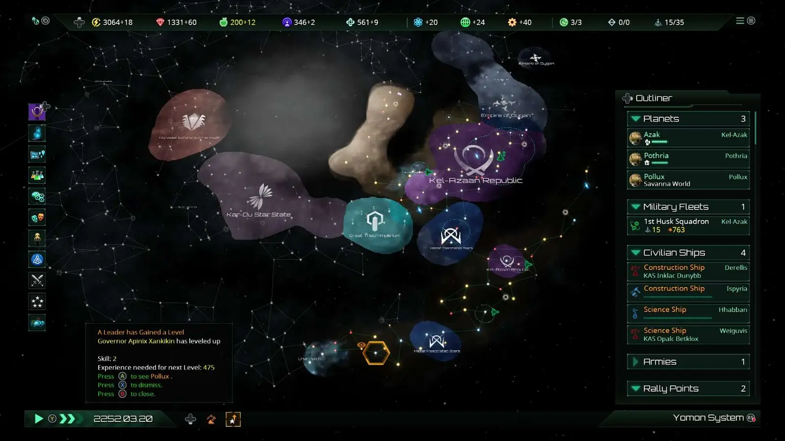 Ellaris gameplay screenshot 2