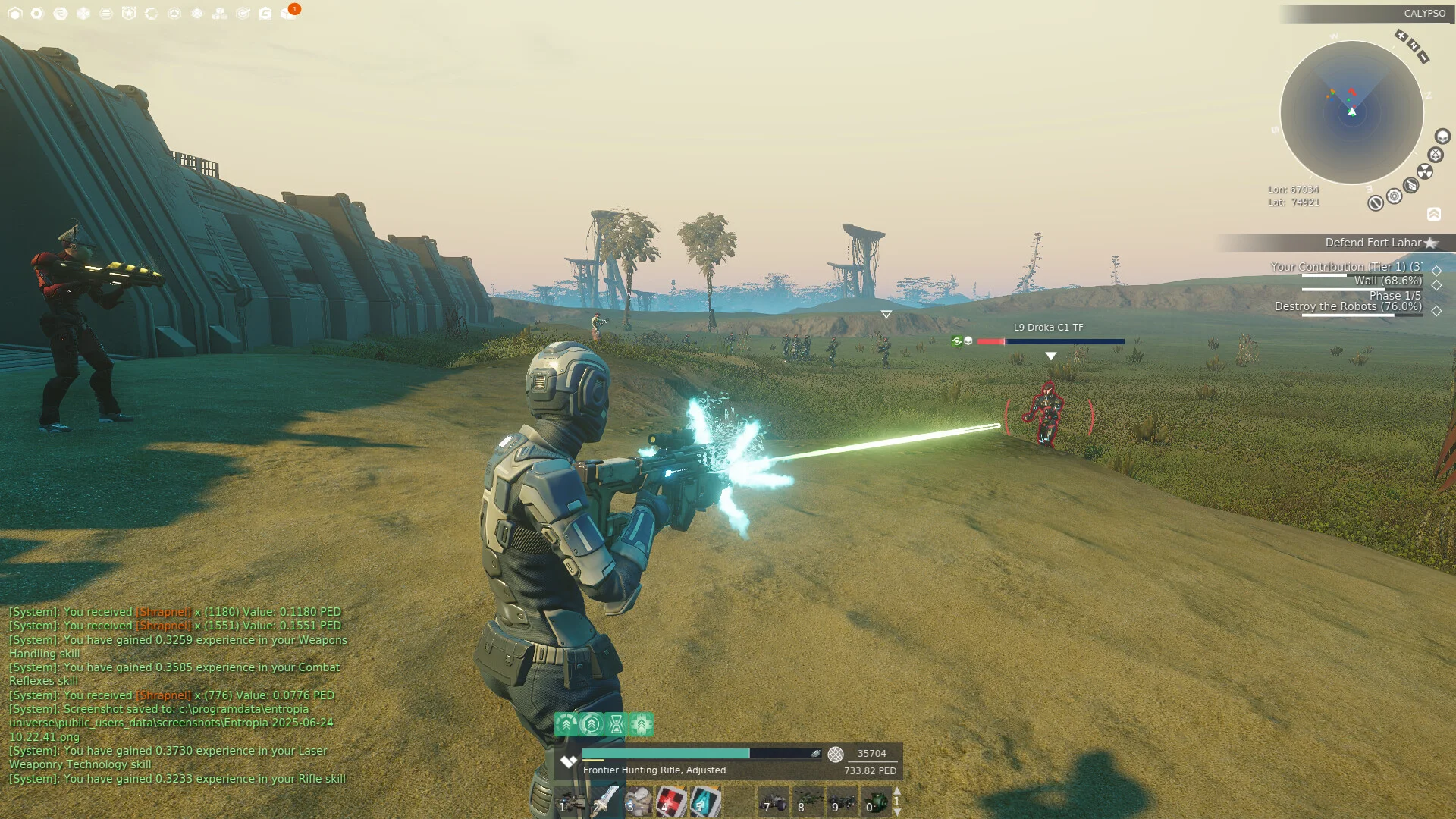 Entropia Universe gameplay featured in the MMOFinder editorial