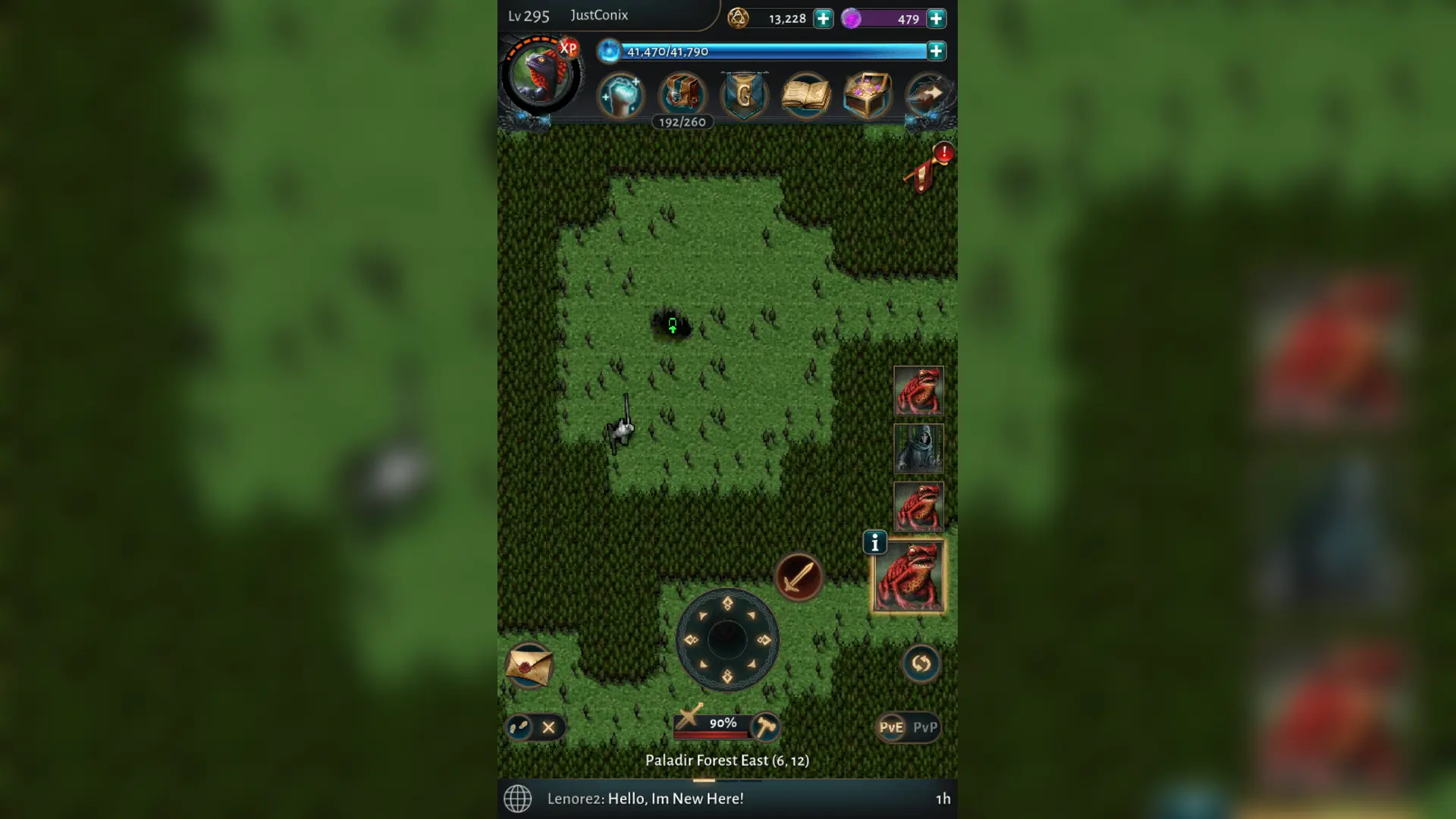 Fallen Sword gameplay screenshot 2