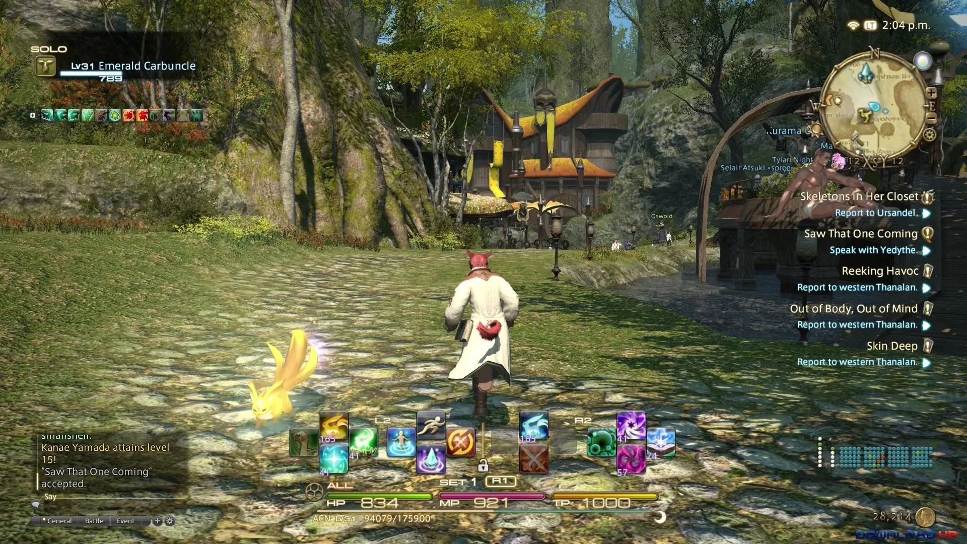 Final Fantasy XIV gameplay featured in the MMOFinder editorial