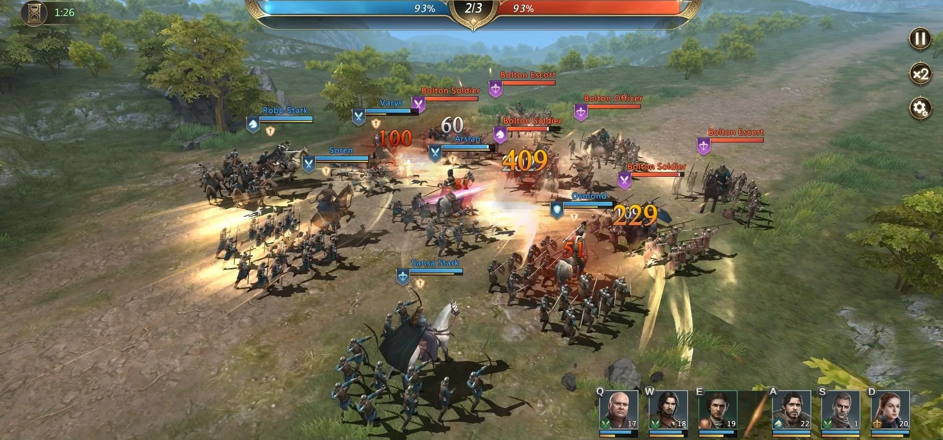 Game of Thrones: Winter is Coming gameplay screenshot 2
