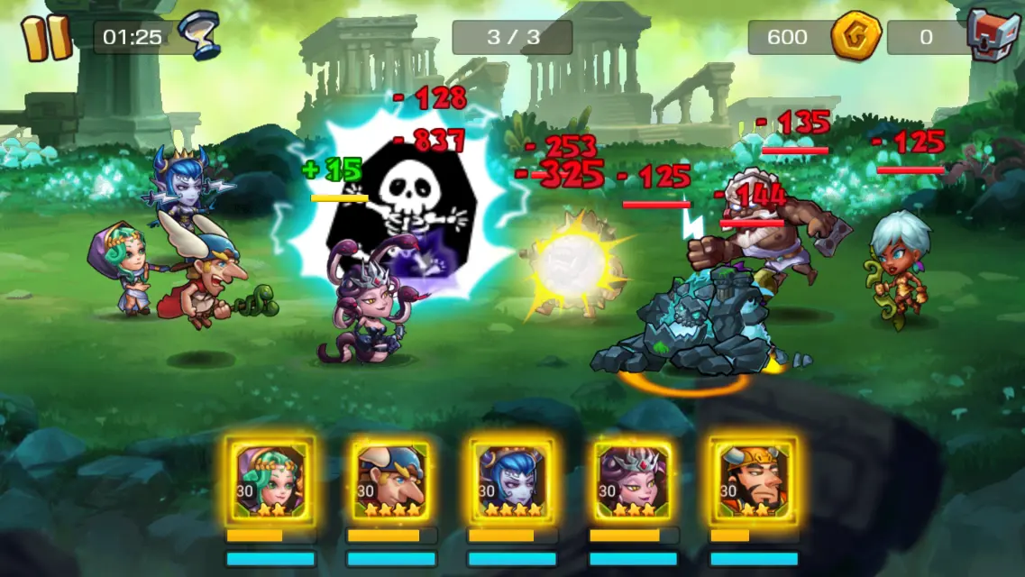 Gods Rush gameplay screenshot 2