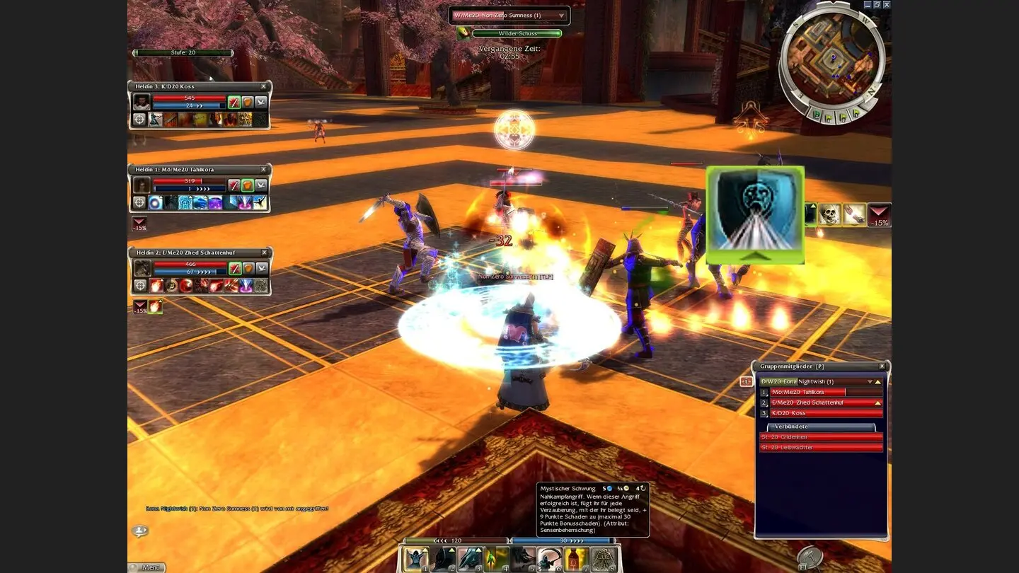Guild Wars Nightfall gameplay screenshot 2