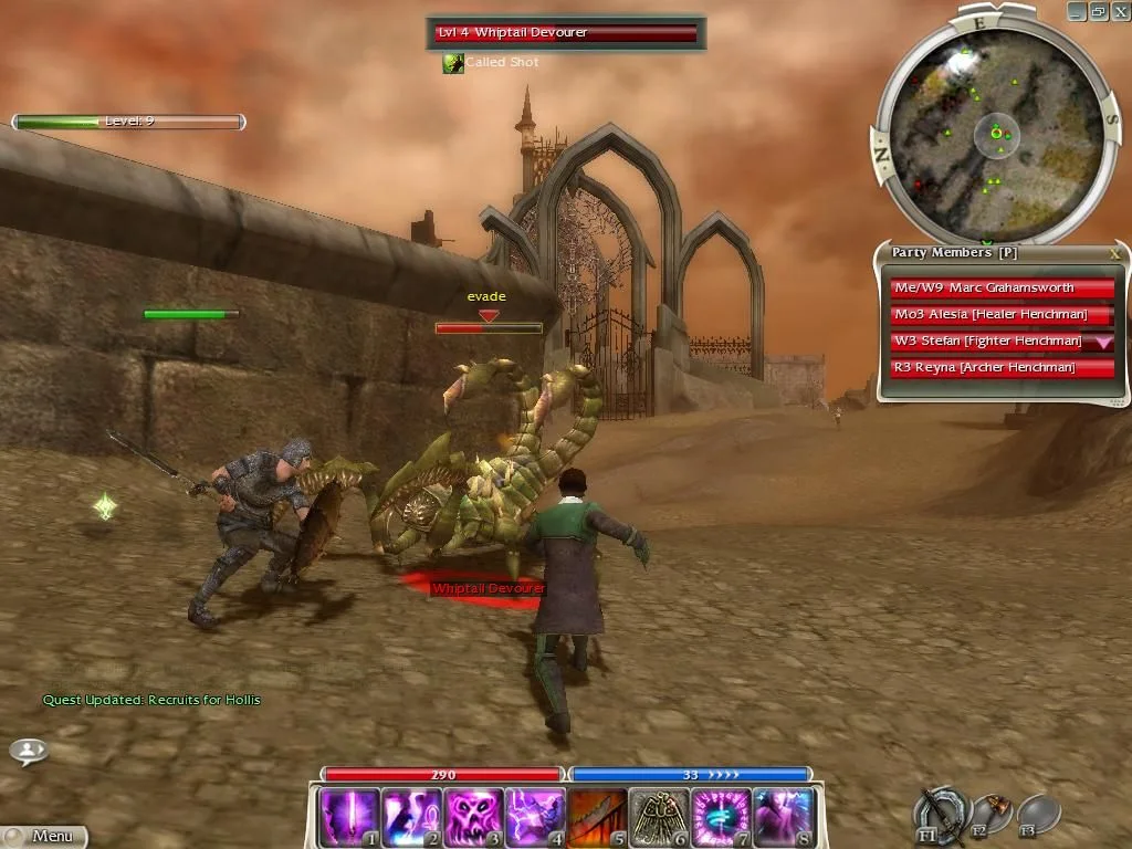 Guild Wars gameplay featured in the MMOFinder editorial