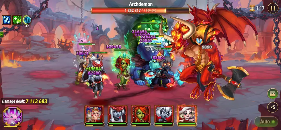 Hero Wars gameplay screenshot 2