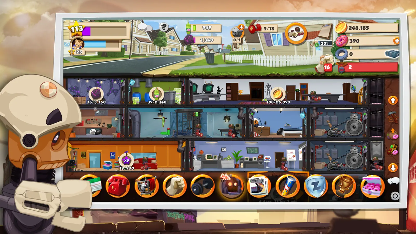 Hero Zero gameplay screenshot 2
