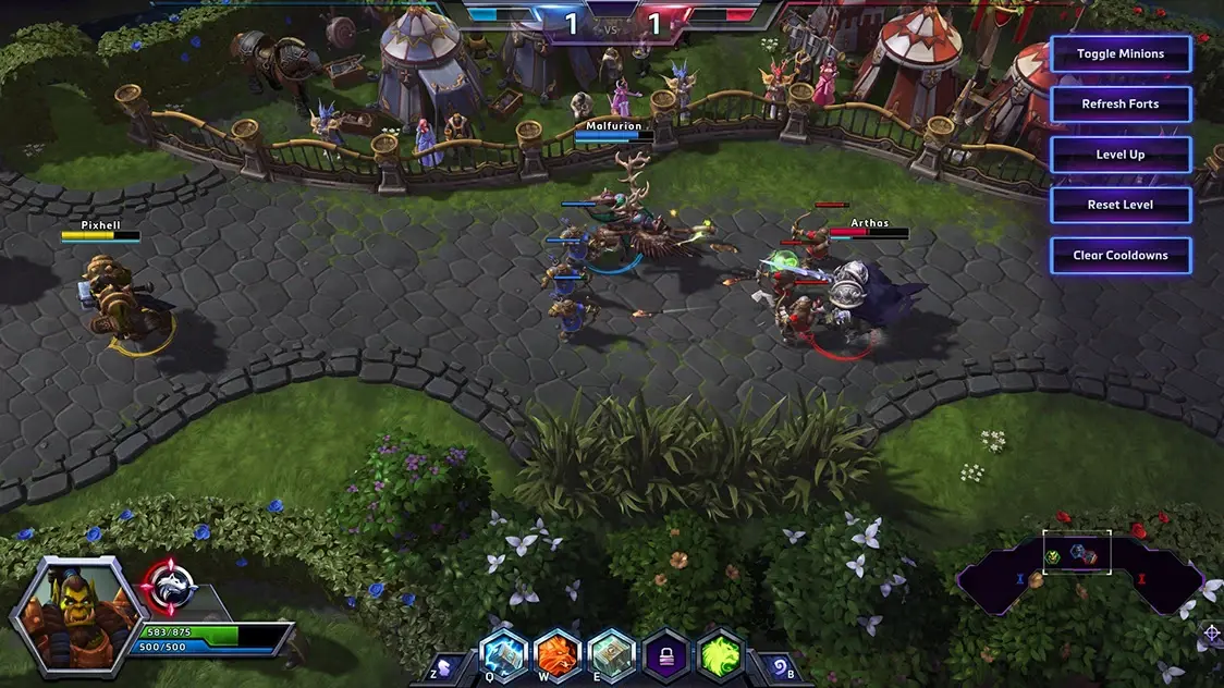 Heroes of the Storm gameplay screenshot 2
