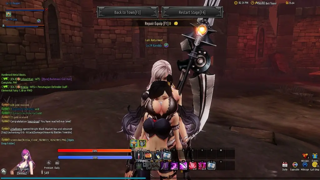 Kritika Online gameplay screenshot 2