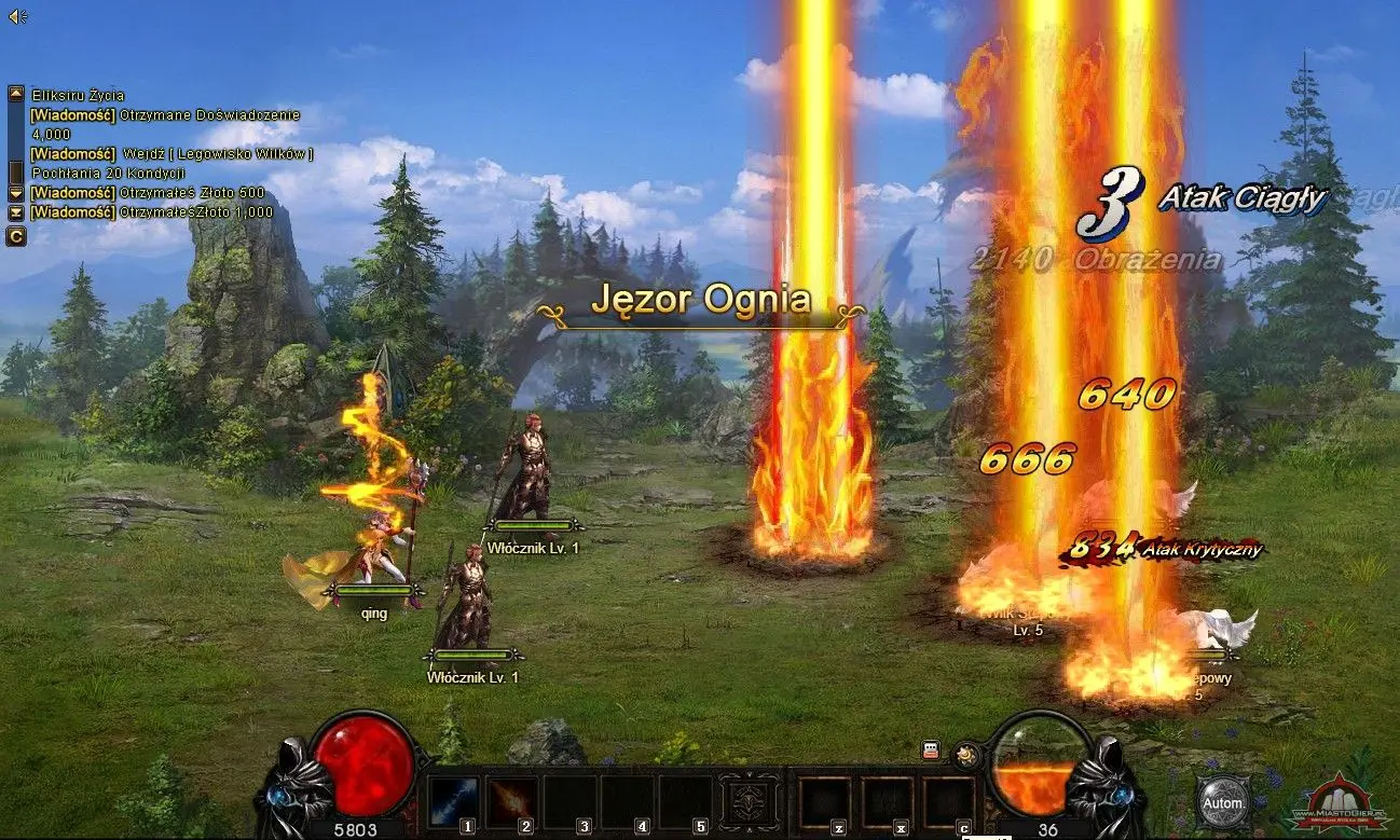 Legend Lord: Classic MMORPG gameplay screenshot 2