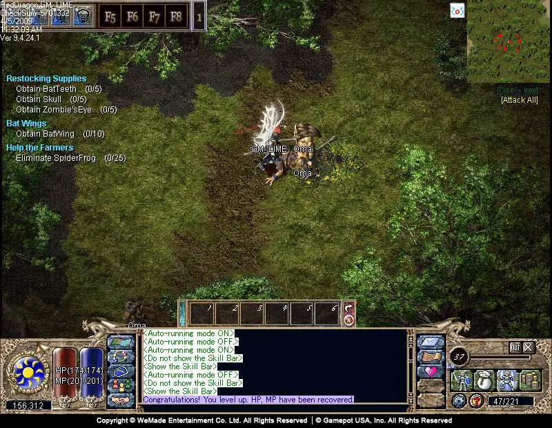 Legend of Mir 2 gameplay screenshot 2