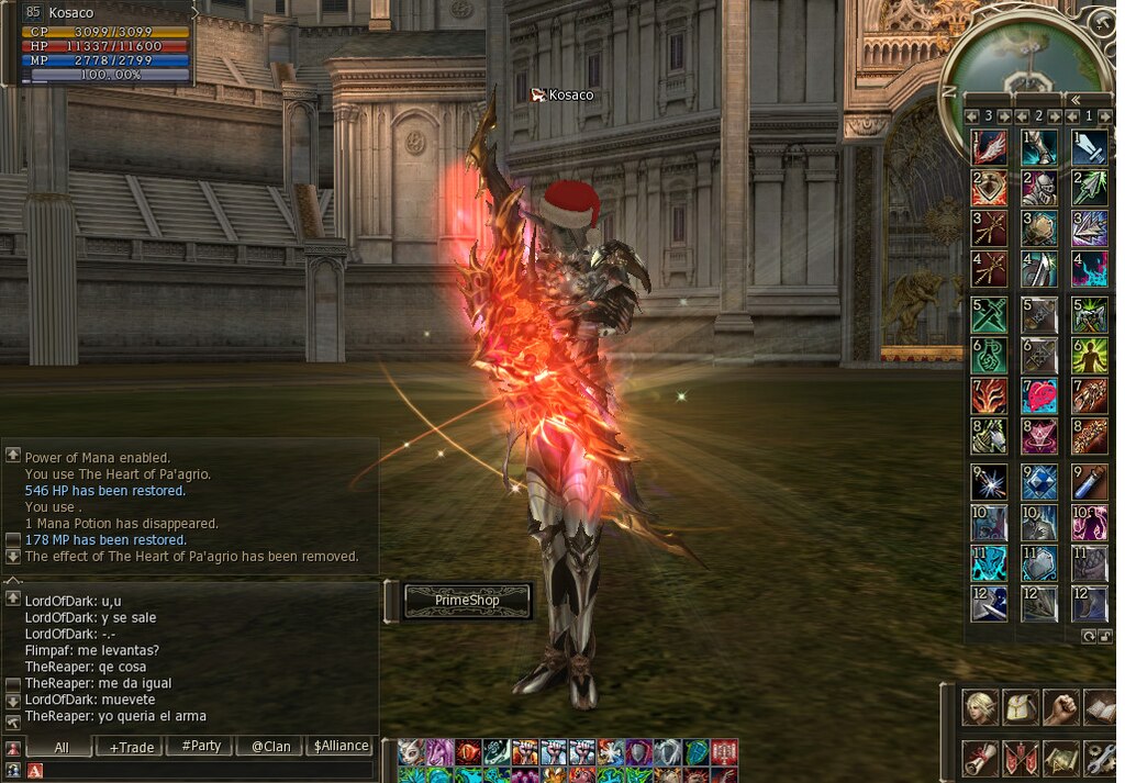 Lineage II gameplay screenshot 2