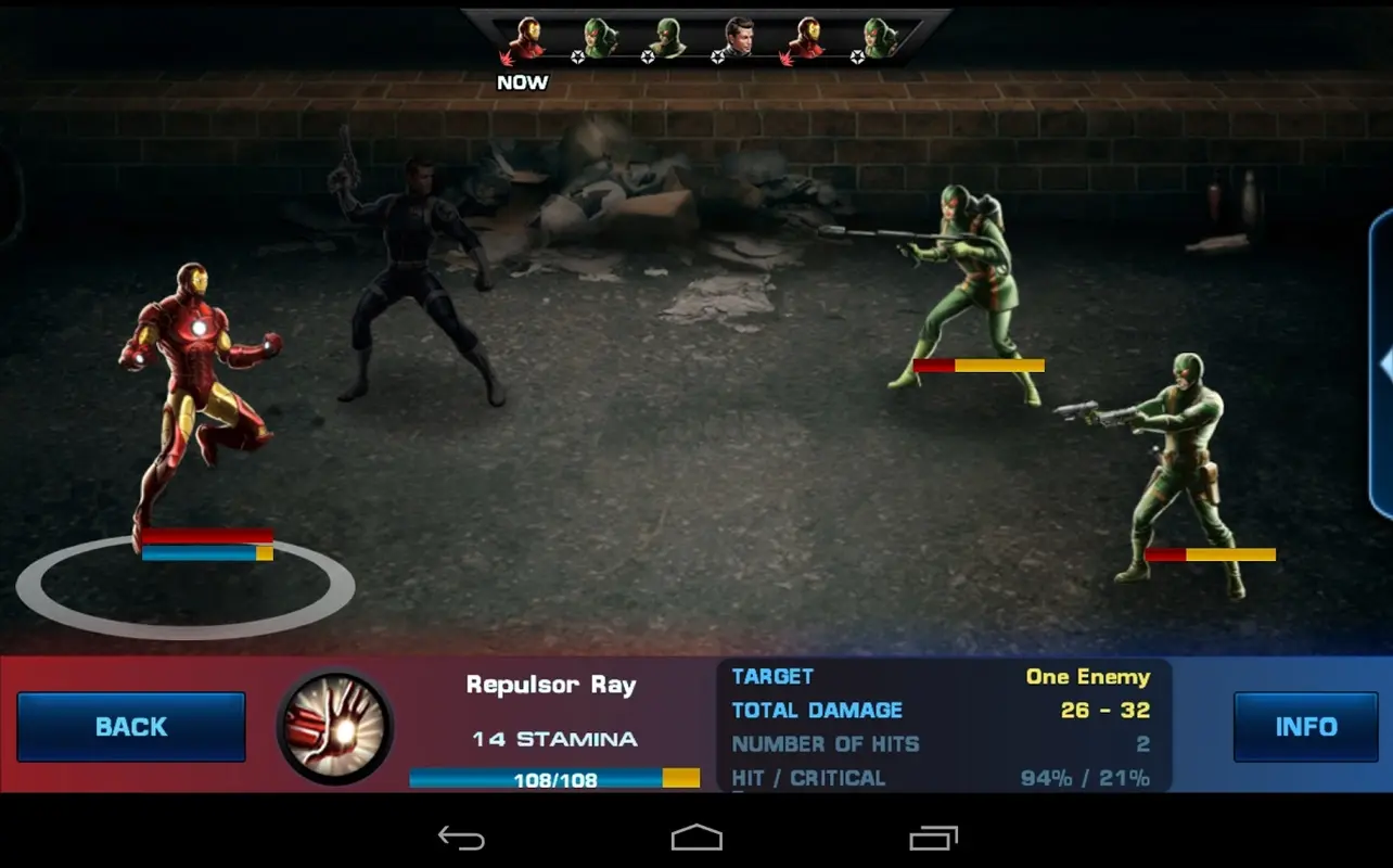 Marvel: Avengers Alliance gameplay screenshot 2