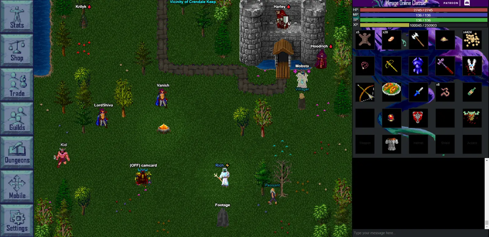 Mirage Online gameplay screenshot 2