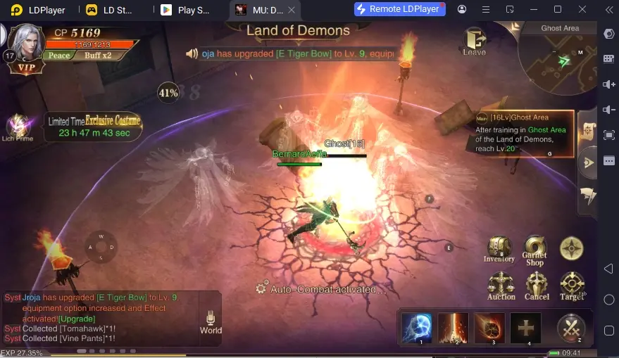 MU: Dark Awakening gameplay screenshot 2
