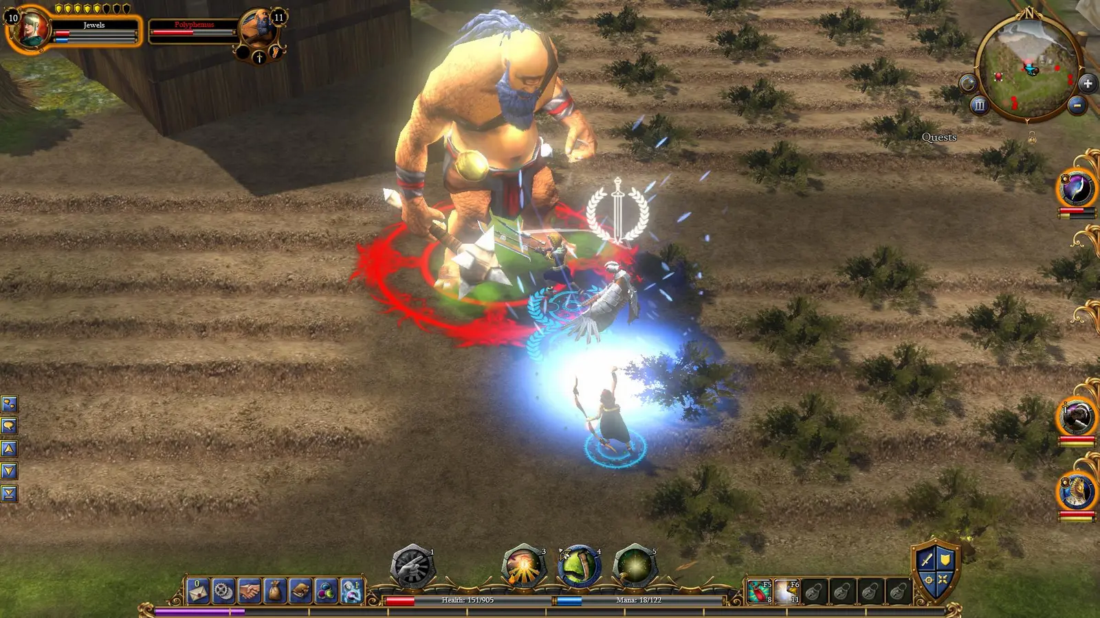 Mytheon gameplay screenshot 2