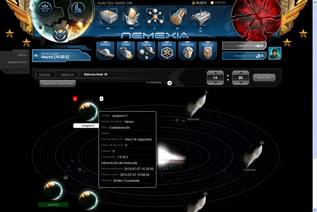 Nemexia gameplay screenshot 2