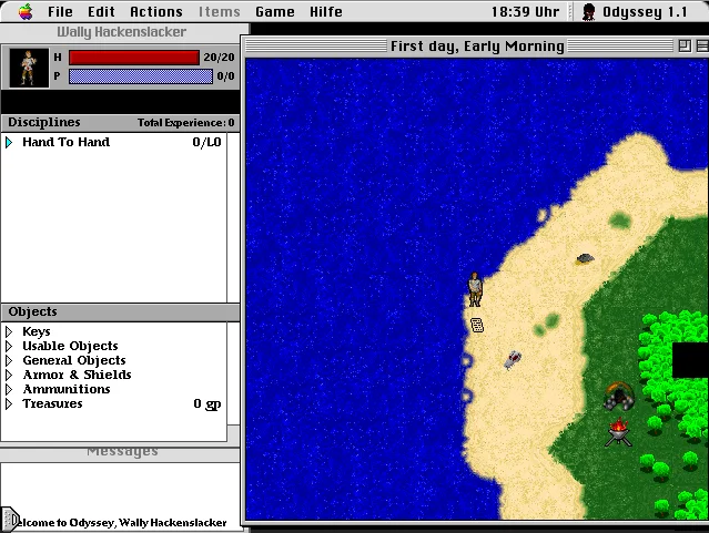 Odyssey RPG gameplay screenshot 2