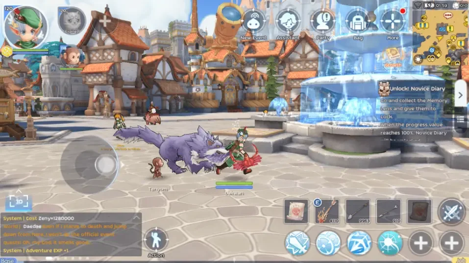 Ragnarok M: Eternal Love gameplay featured in the MMOFinder editorial