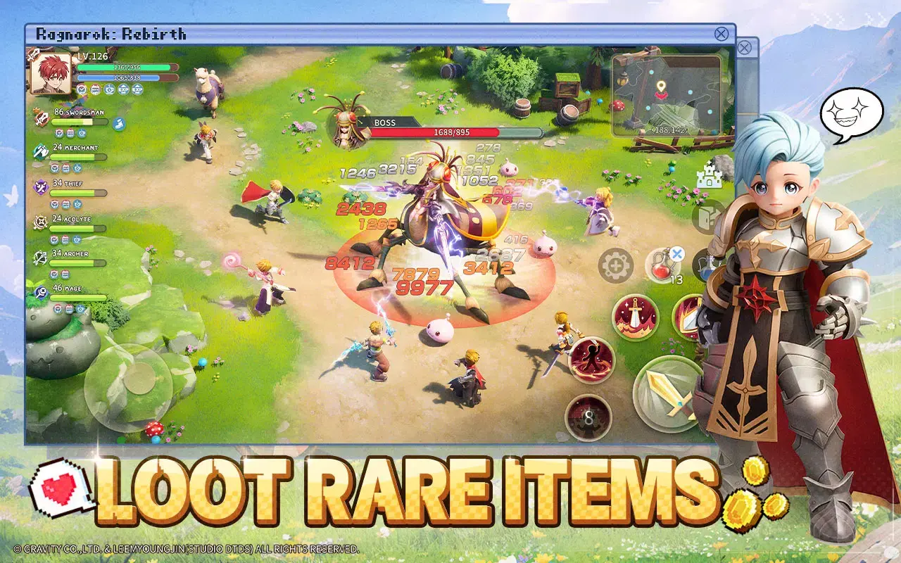 Ragnarok: Rebirth gameplay screenshot 2