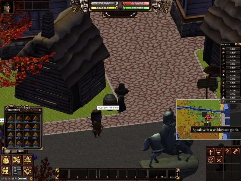Salem gameplay featured in the MMOFinder editorial