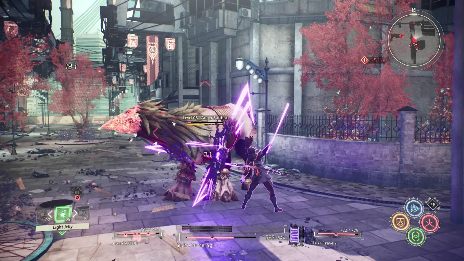 Scarlet Nexus gameplay screenshot 2