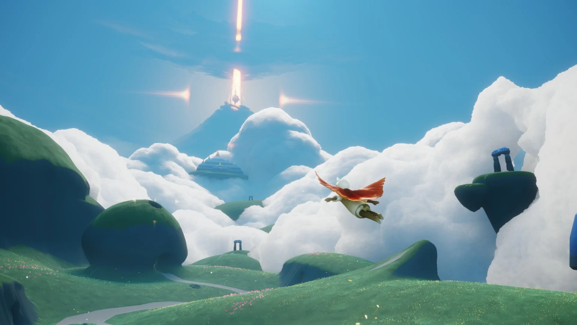 Sky: Children of the Light gameplay featured in the MMOFinder editorial