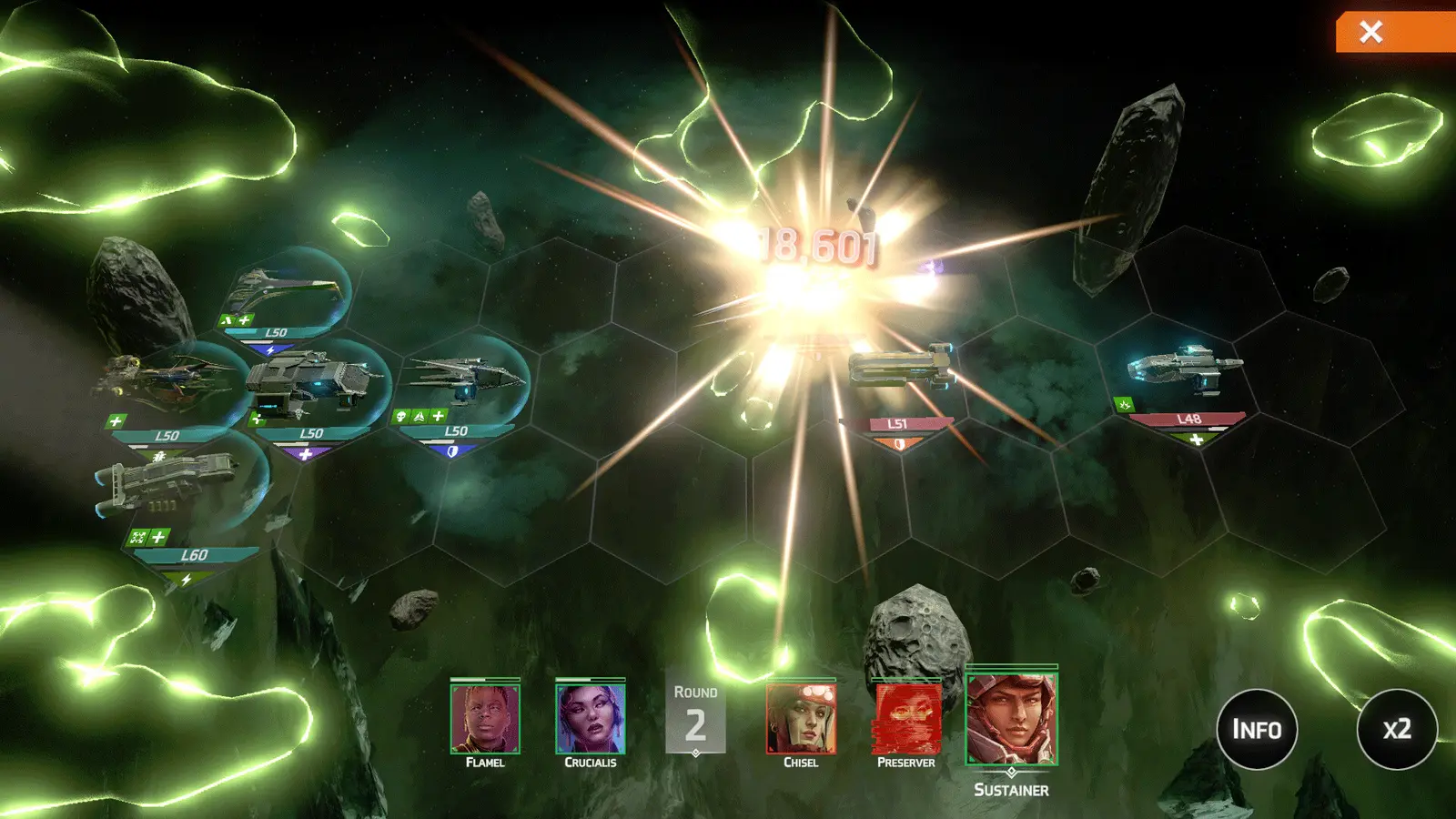 Starborne: Frontiers gameplay screenshot 2