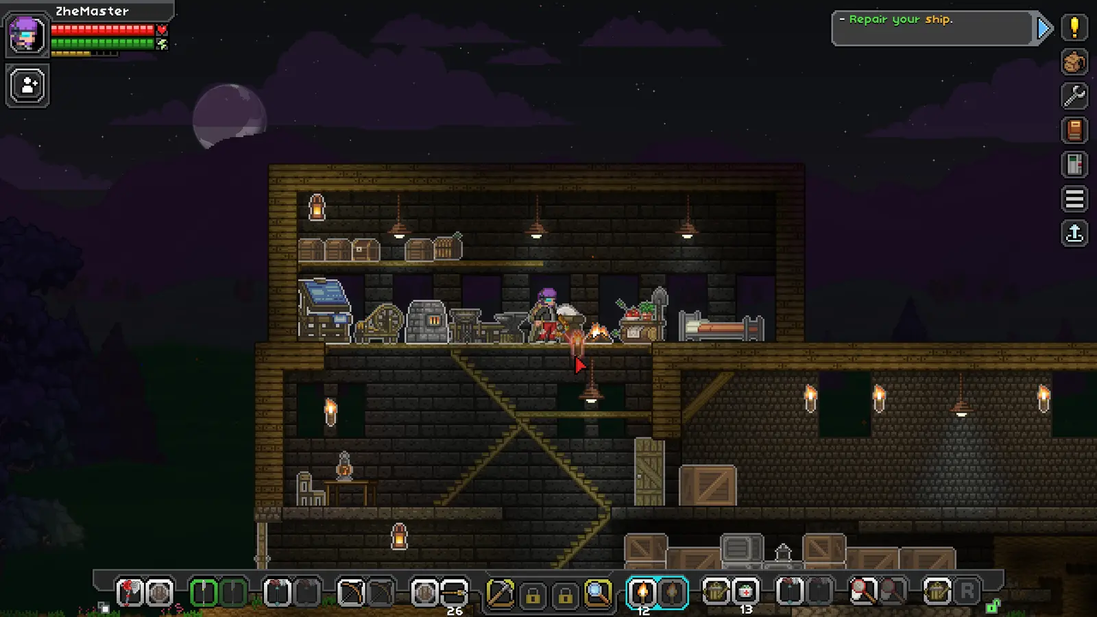 Starbound gameplay screenshot 2