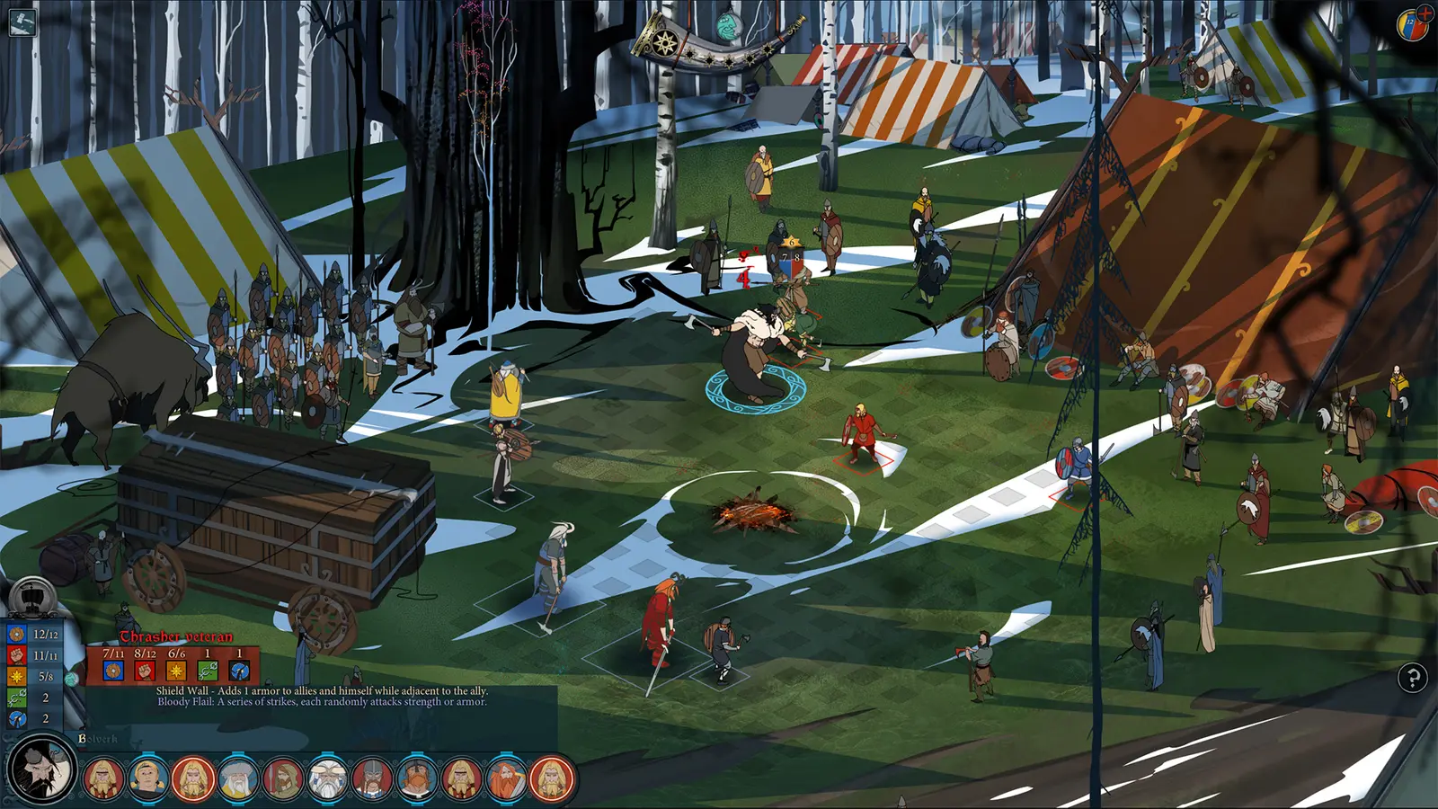 The Banner Saga 2 gameplay screenshot 2