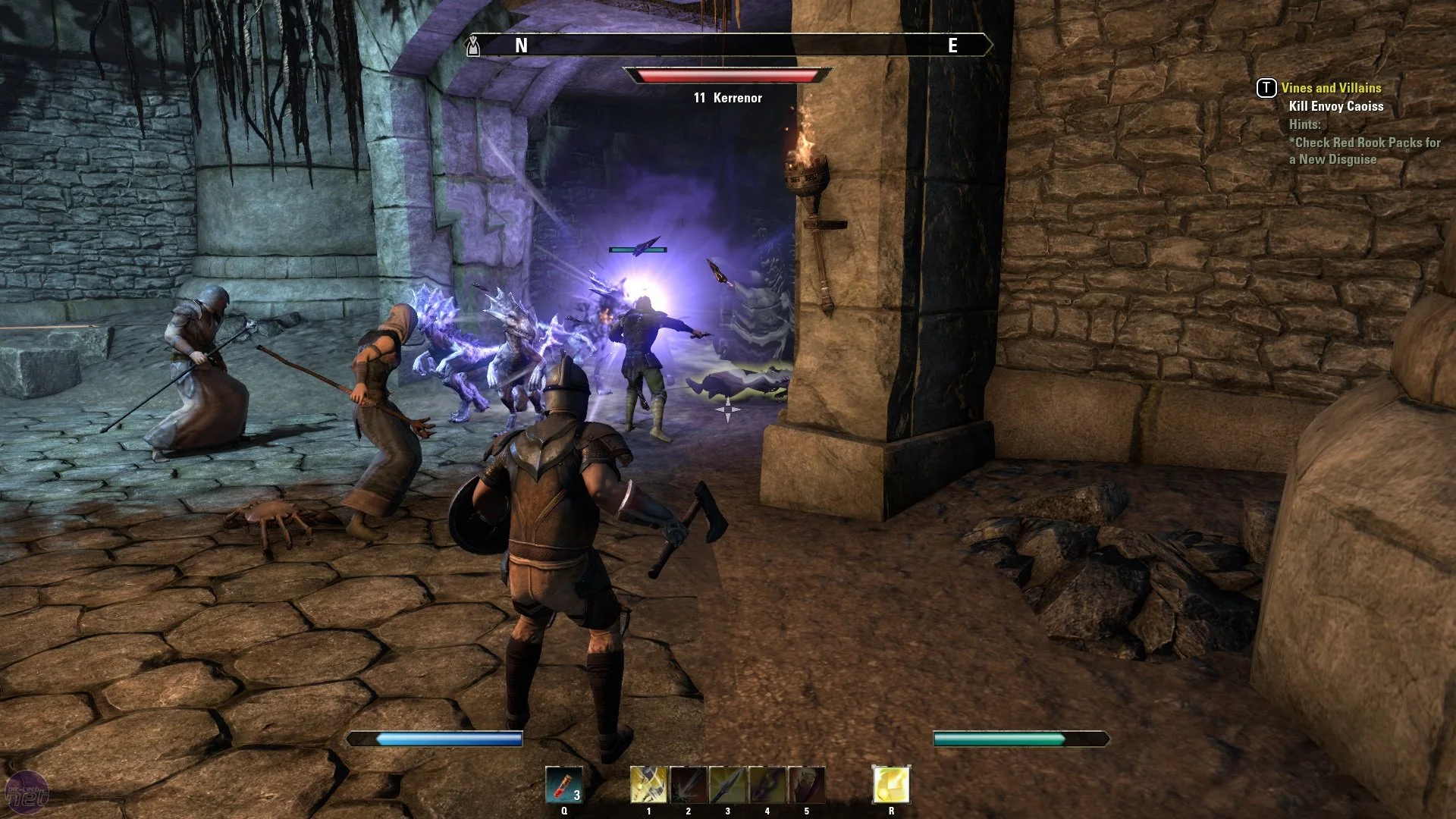 The Elder Scrolls Online gameplay featured in the MMOFinder editorial