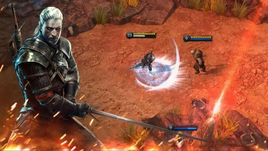 The Witcher Battle Arena gameplay screenshot 2