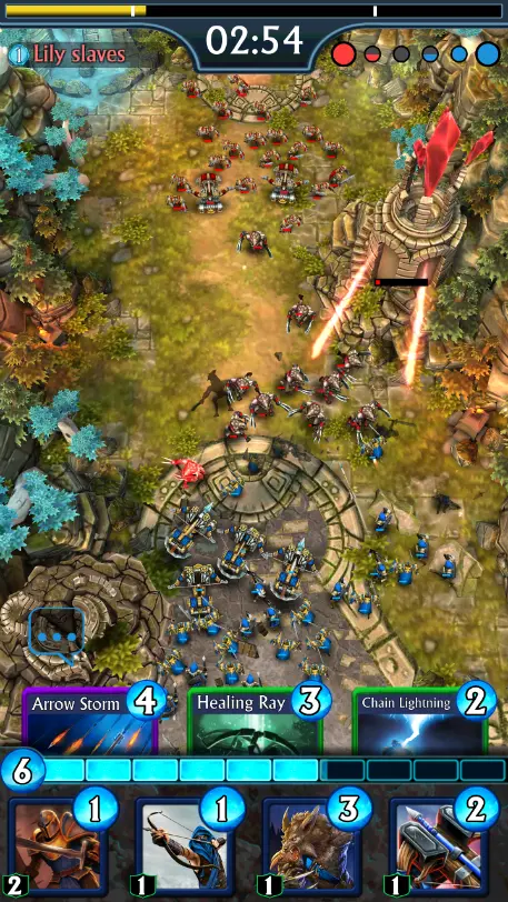 Titan Siege gameplay screenshot 2