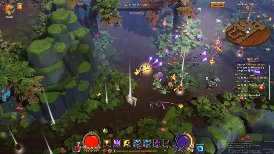 Torchlight Frontiers gameplay screenshot 2