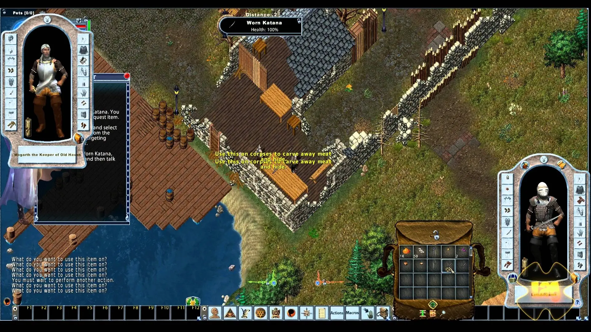 Ultima Online gameplay featured in the MMOFinder editorial