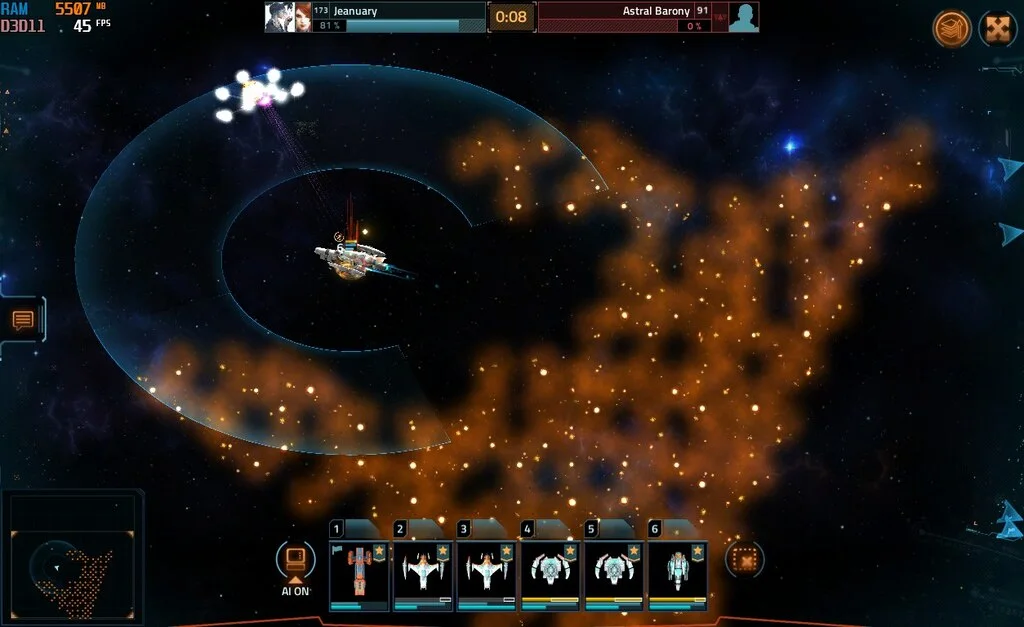VEGA Conflict gameplay screenshot 2